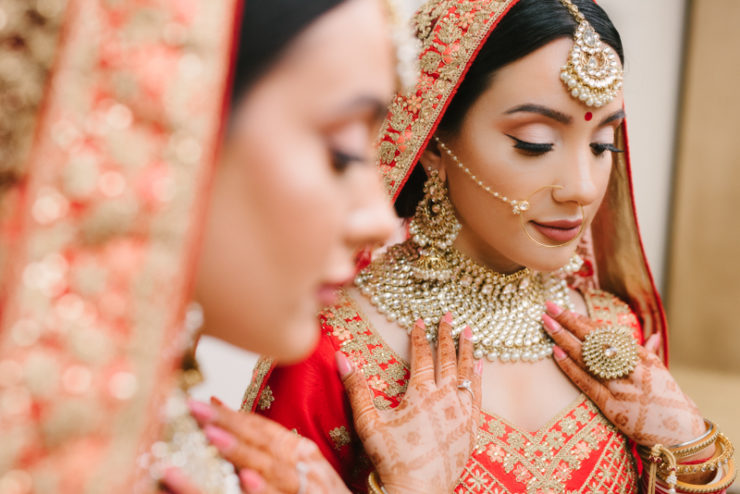 South Asian Bride, Indian Bride, Maharani Weddings, Strokes Photography.