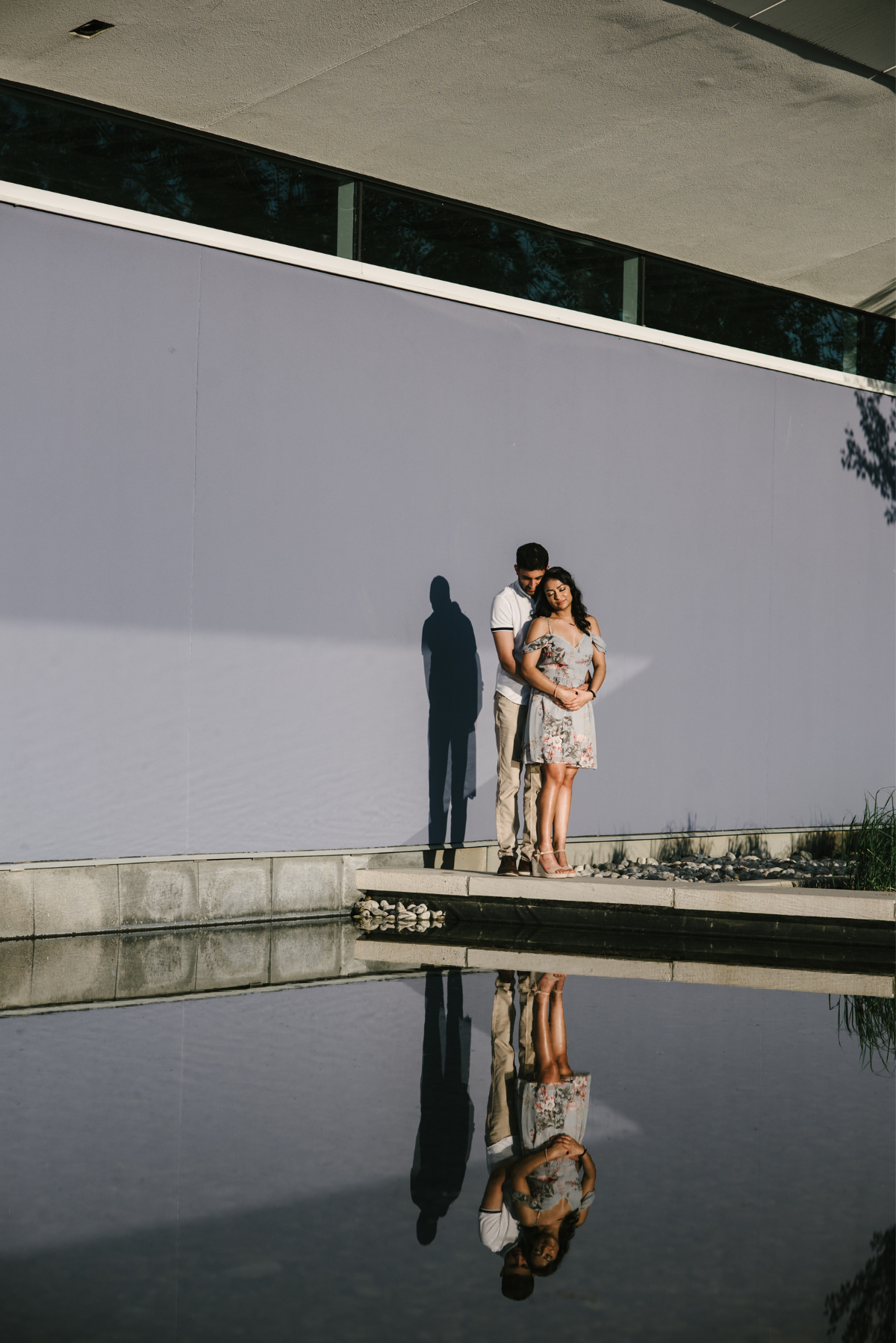 Niagara winery engagement photos