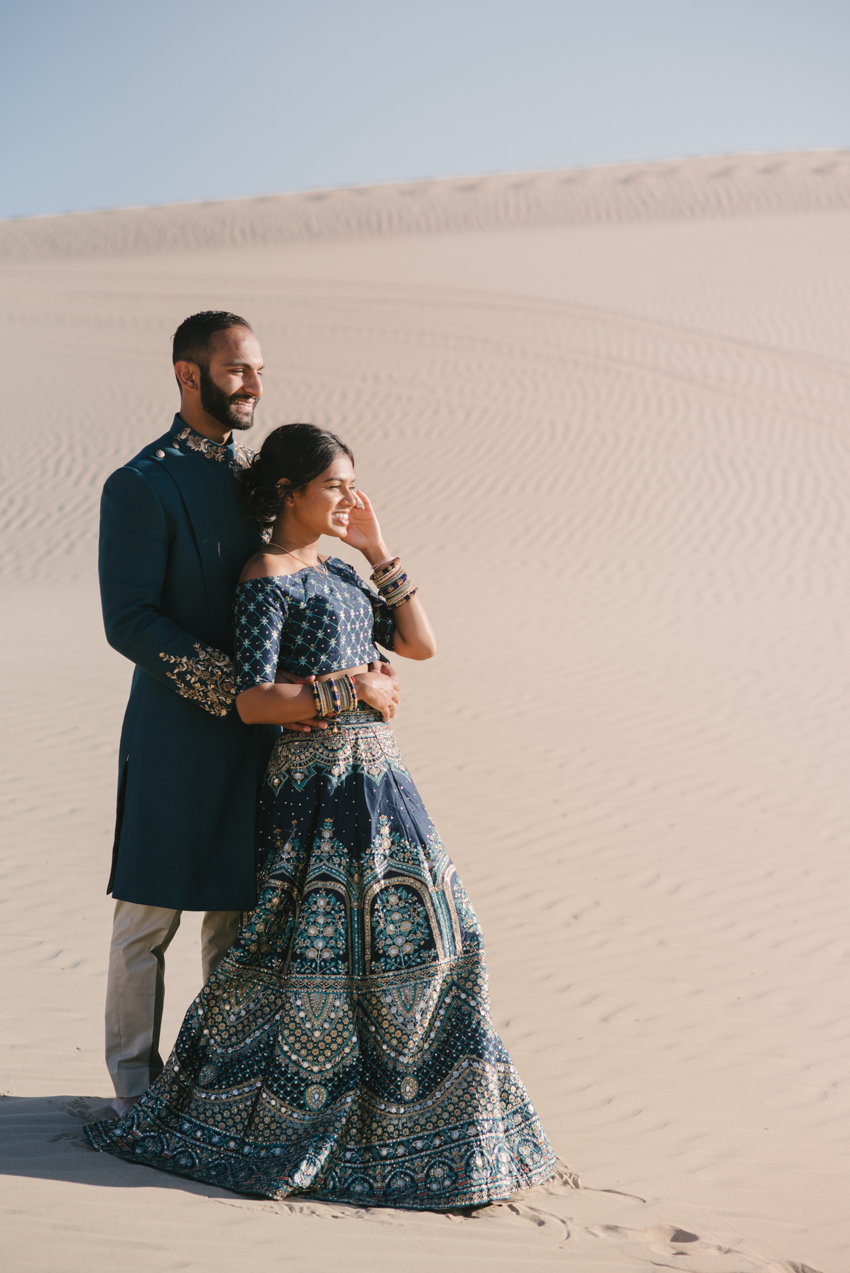 los angeles indian wedding in the desert