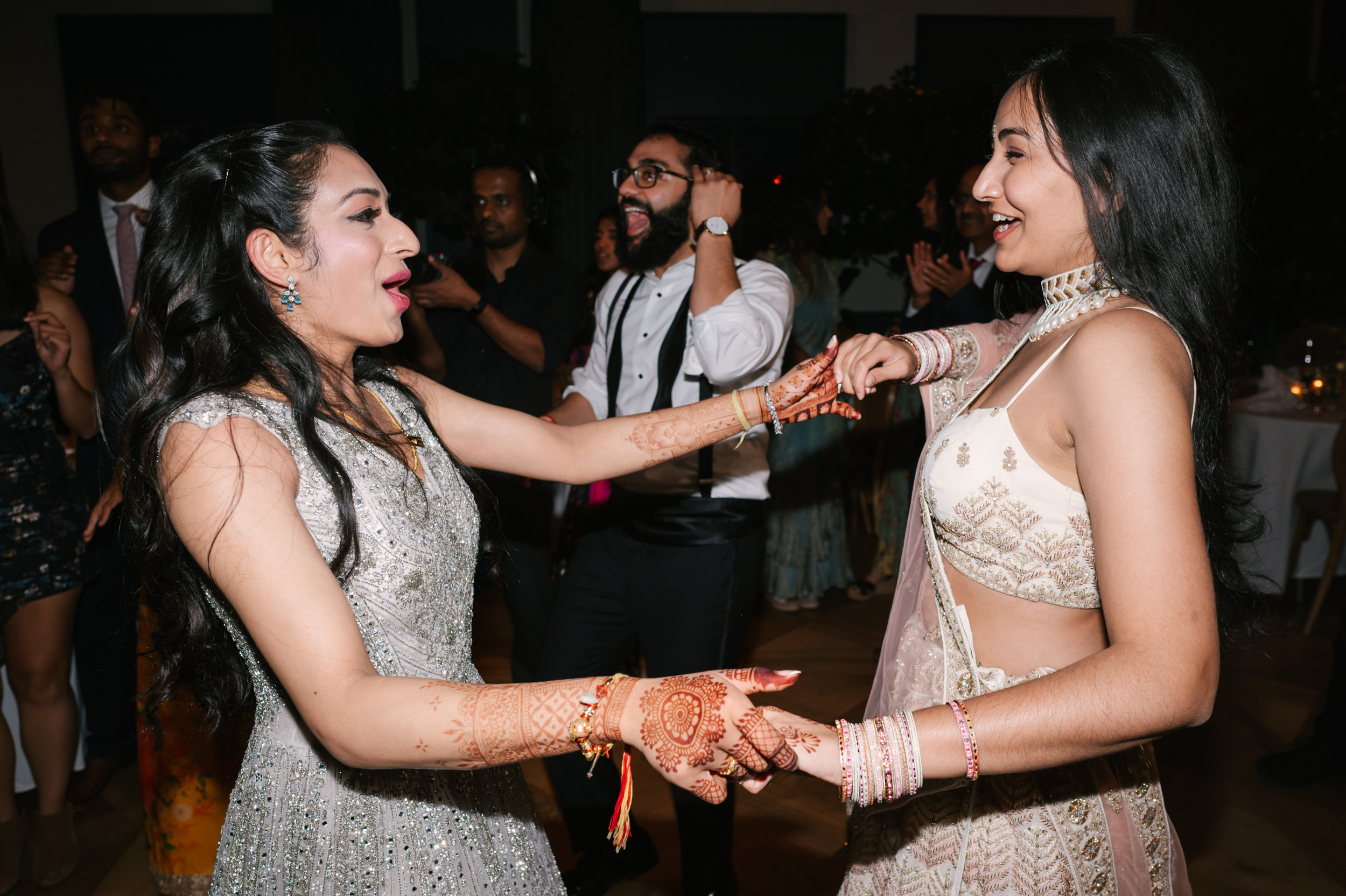 dancing at a wedding reception in the book tower, detroit, michigan. 