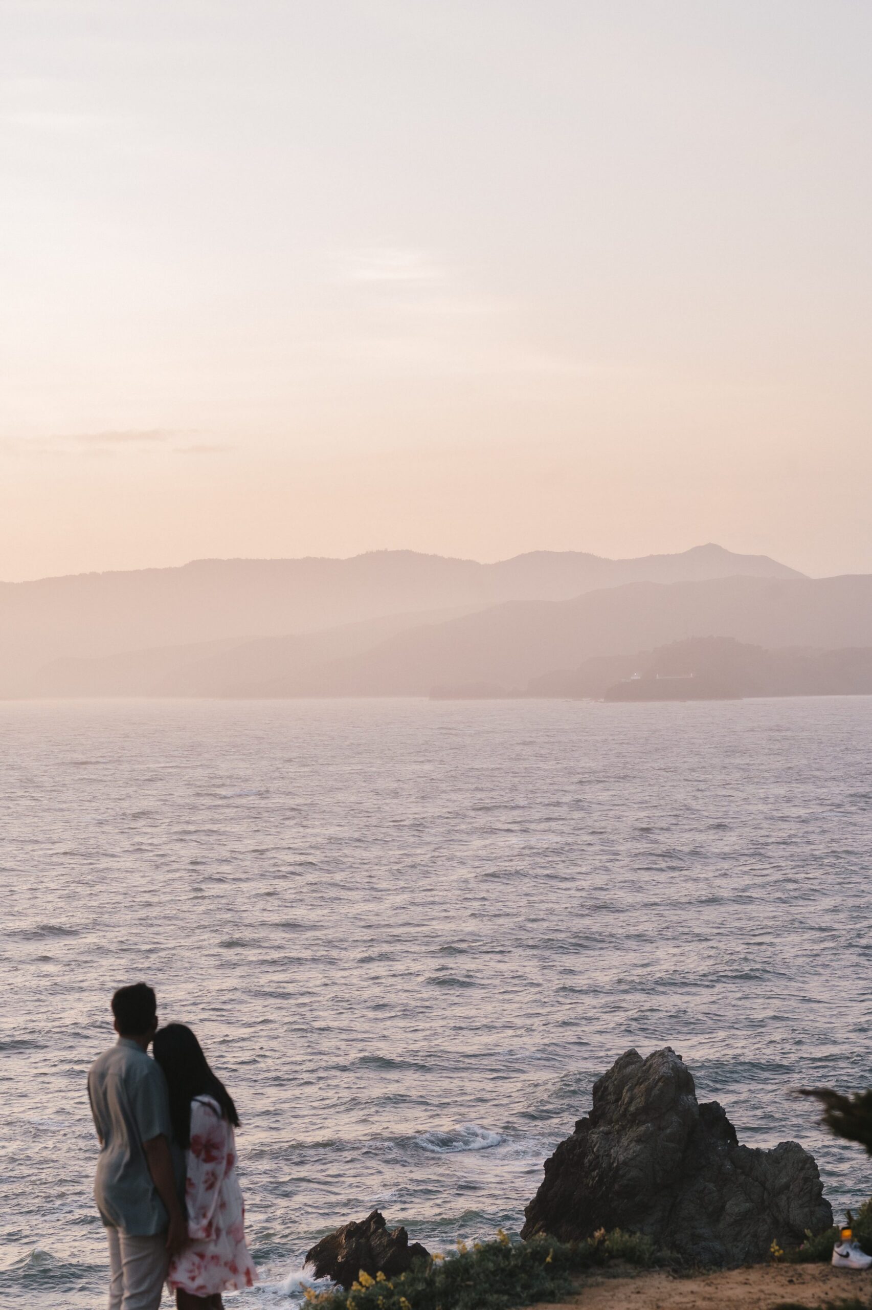 san francisco bay area engagement shoot indian couple pre-wedding